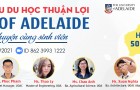 Mời gặp University of Adelaide #108 toàn cầu: Học bổng đến 50.000+ AUD