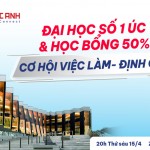 Webinar: Gặp gỡ Australian National University – Top 30 TG & Học bổng 50%