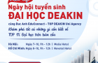 Mời dự Ngày hội tuyển sinh Đại học Deakin: Check Học bổng 20-100% & khám phá các ngành học HOT nhất 2024