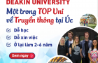 HOT! Học Truyền thông tại Deakin University – LÀM VIỆC TRÊN TOÀN CẦU