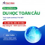 Mời dự Triển lãm Du học Toàn cầu tháng 7/2021