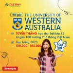 Đại học Tây Úc cấp Học bổng đến $48.000 & Công nhận thêm các trường cấp 3 VN vào thẳng đại học