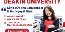Deakin University: chia sẻ từ Nguyệt Minh- chủ nhân học bổng 100% (2023)