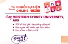 Mời tham dự chuỗi sự kiện ONLINE – dành cho học sinh Việt Nam bởi Western Sydney University, Úc