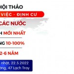 Mời dự hội thảo “Tư vấn & tiếp nhận hồ sơ du học Anh, Úc, Mỹ, New Zealand, Canada…” tại Hải Phòng