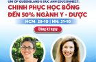 Du học ngành Y, Dược với học bổng đến 50% tại Đại học Queensland